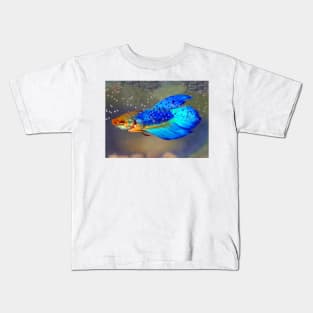 Siamese Fighting Fish Kids T-Shirt